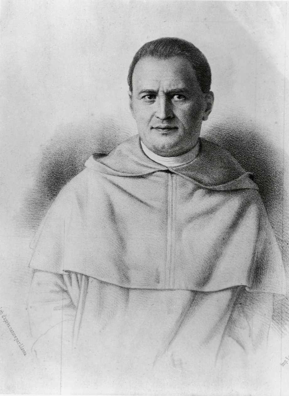 Henri-Dominique Lacordaire av Jacques Francois Gauderique Llanta