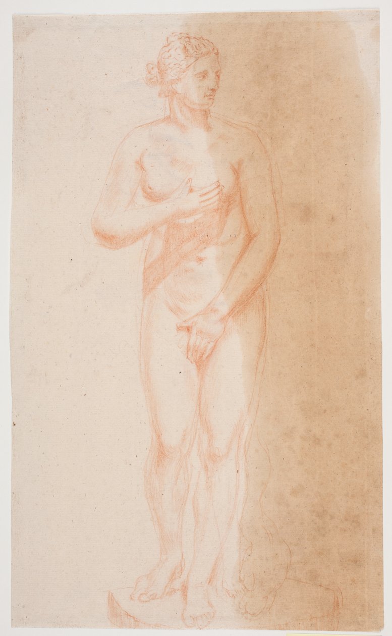 Stående Venus av Jacques Francois Joseph Saly