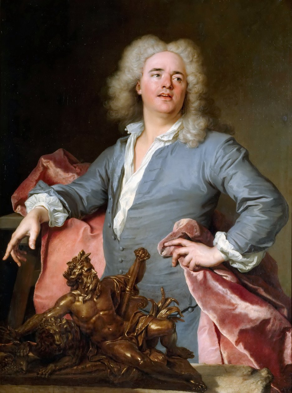 Guillaume Coustou den äldre 1677-1746 av Jacques François Delyen