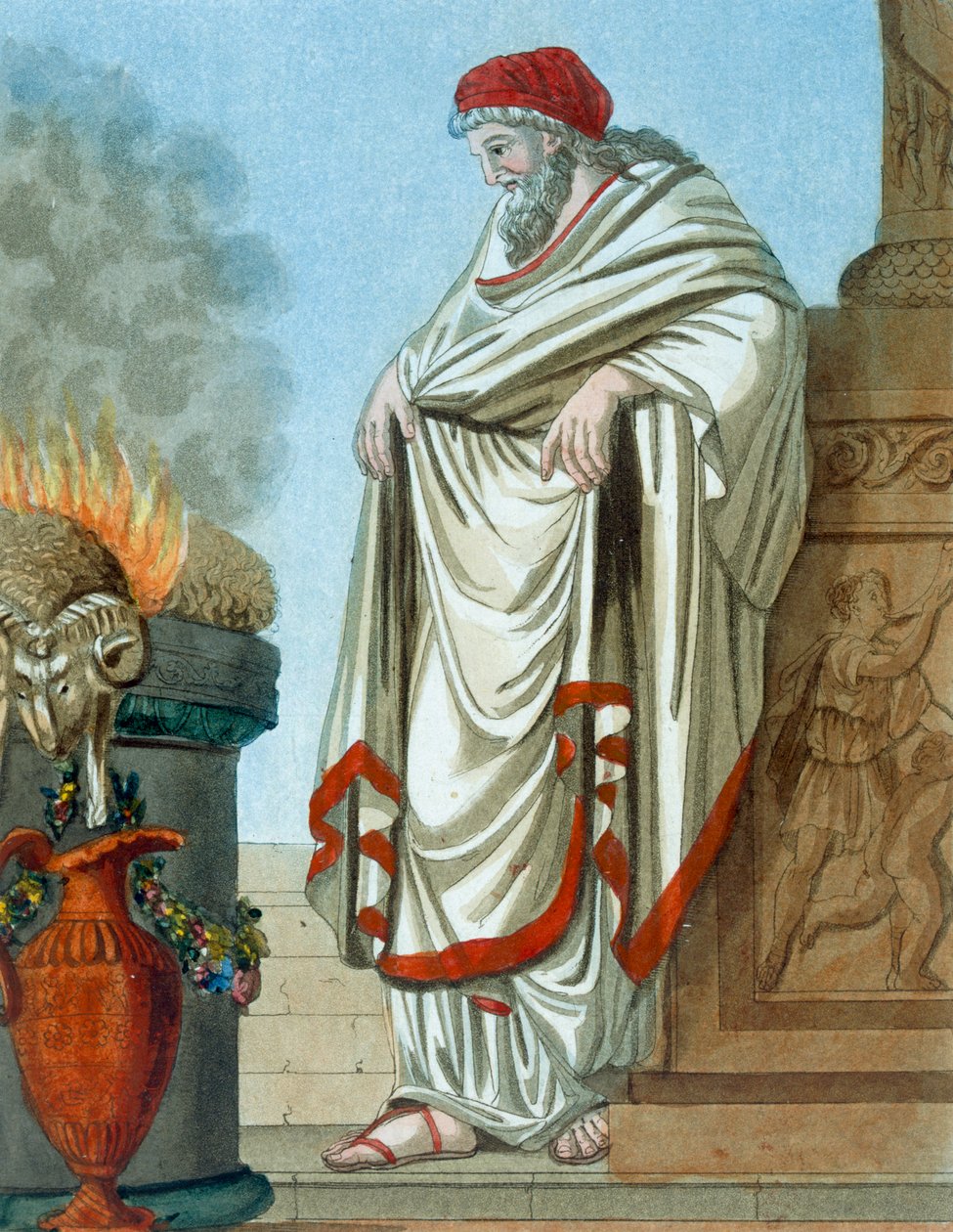 Pontifex Maximus, illustration från 