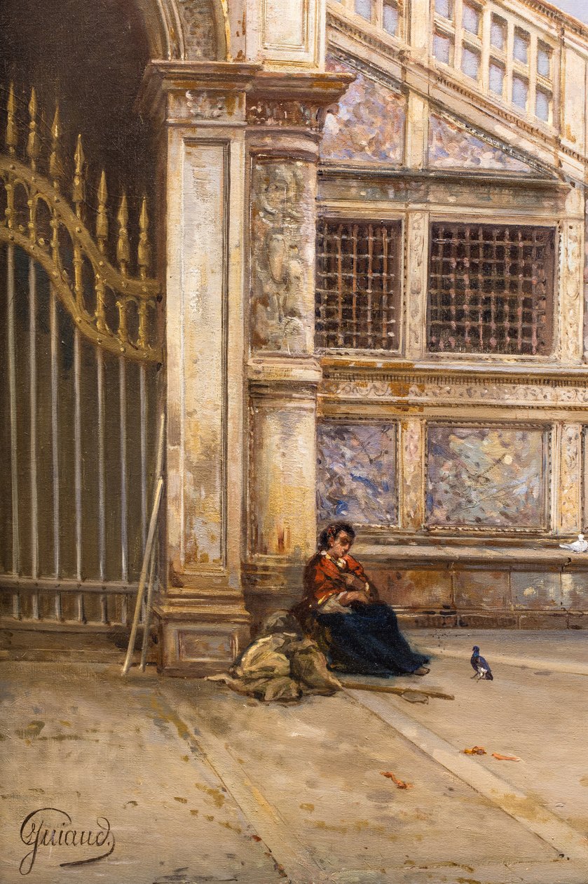 Jättetrappan i Venedig av Jacques Guiaud
