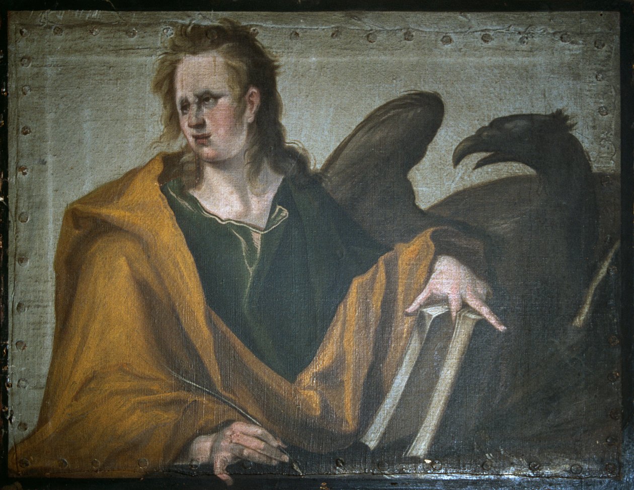 Sankt Johannes evangelisten, 1588 av Jacques II de Gheyn