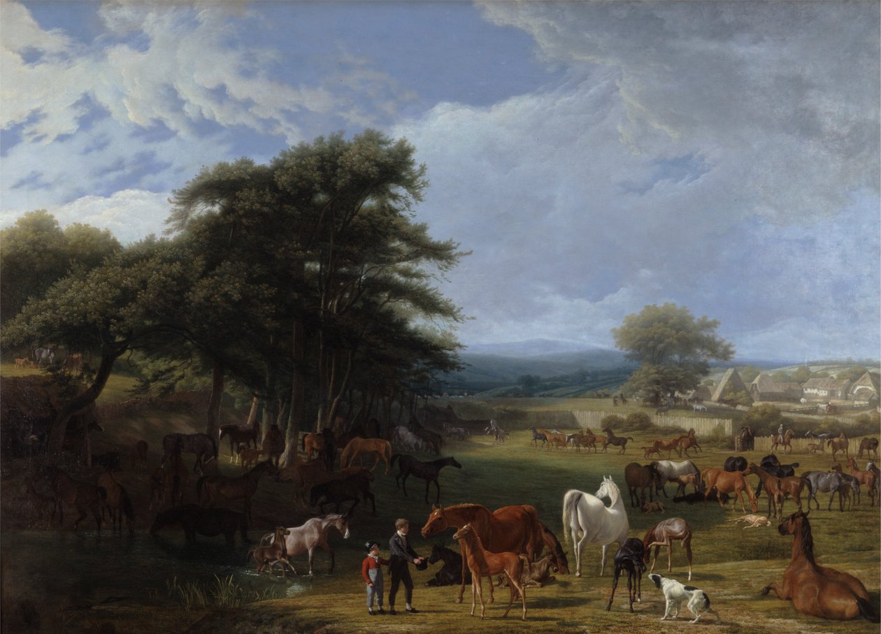 Lord Rivers stuteri, Stratfield Saye av Jacques Laurent Agasse