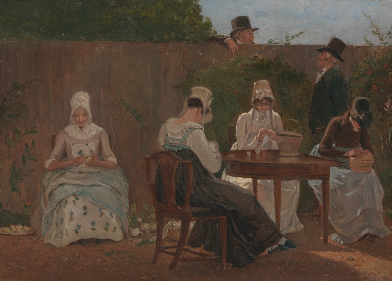 Familjen Chalon i London av Jacques Laurent Agasse