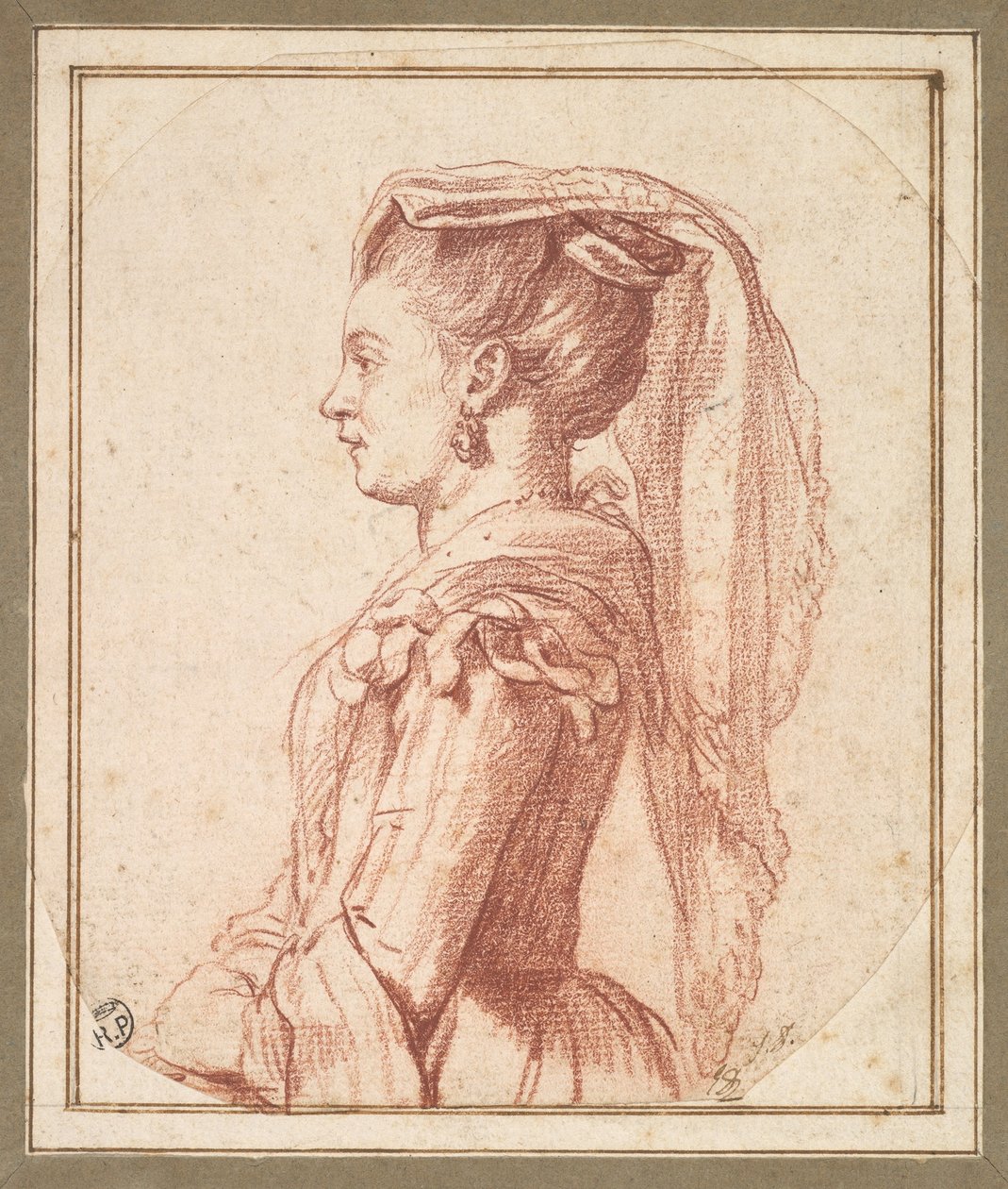 En ung kvinna från Frascati av Jacques Louis David