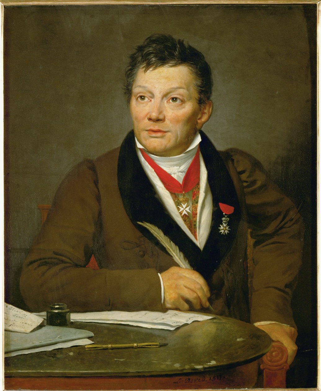 Alexandre Lenoir, grundare av Musee des Monuments Francais ... av Jacques Louis David