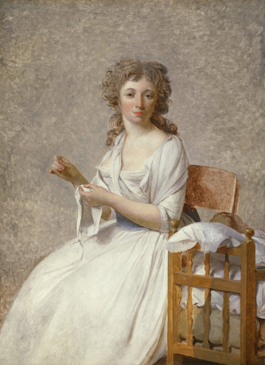 Madame de Pastoret och hennes son av Jacques Louis David