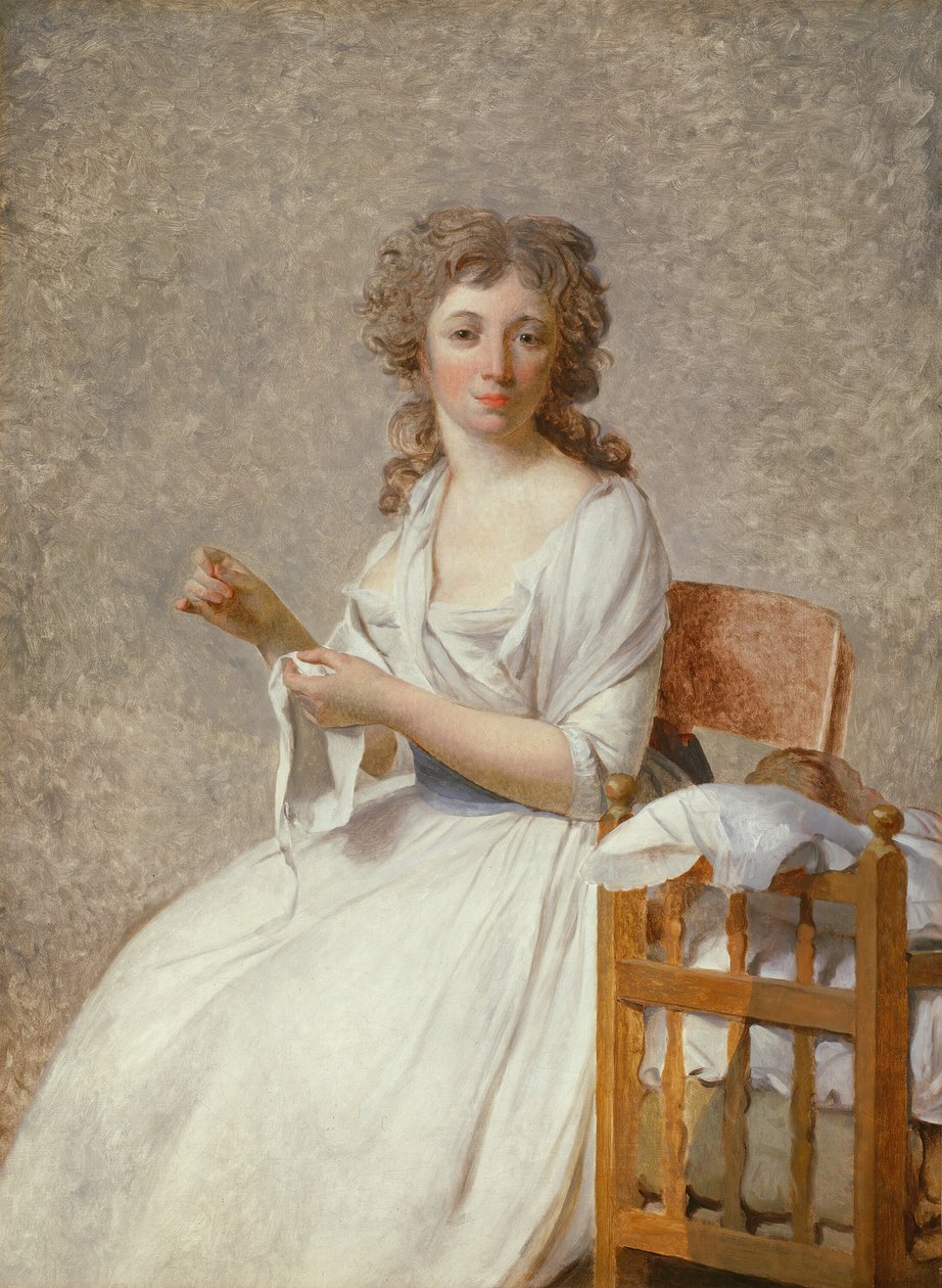 Madame de Pastoret och hennes son, 179192. av Jacques Louis David