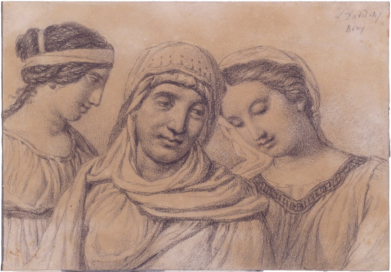 Tre kvinnor av Jacques Louis David