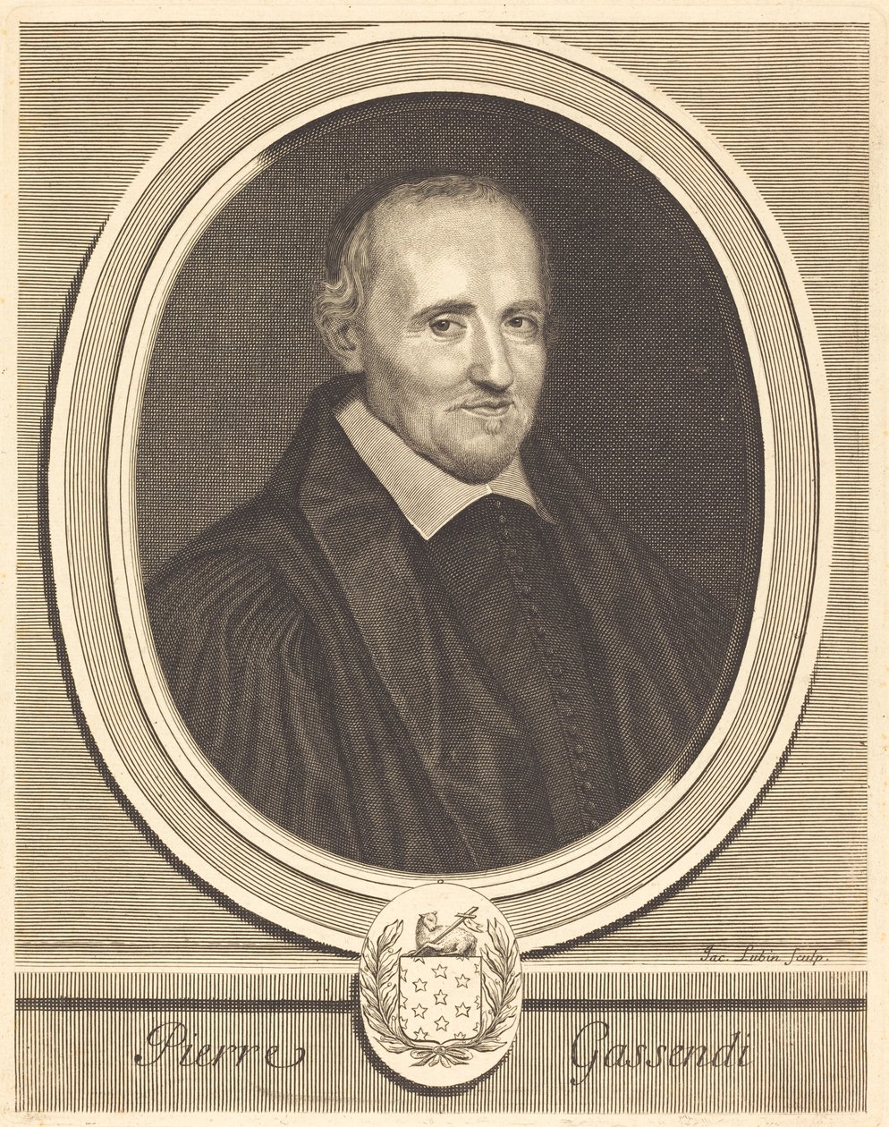Pierre Gassendi av Jacques Lubin