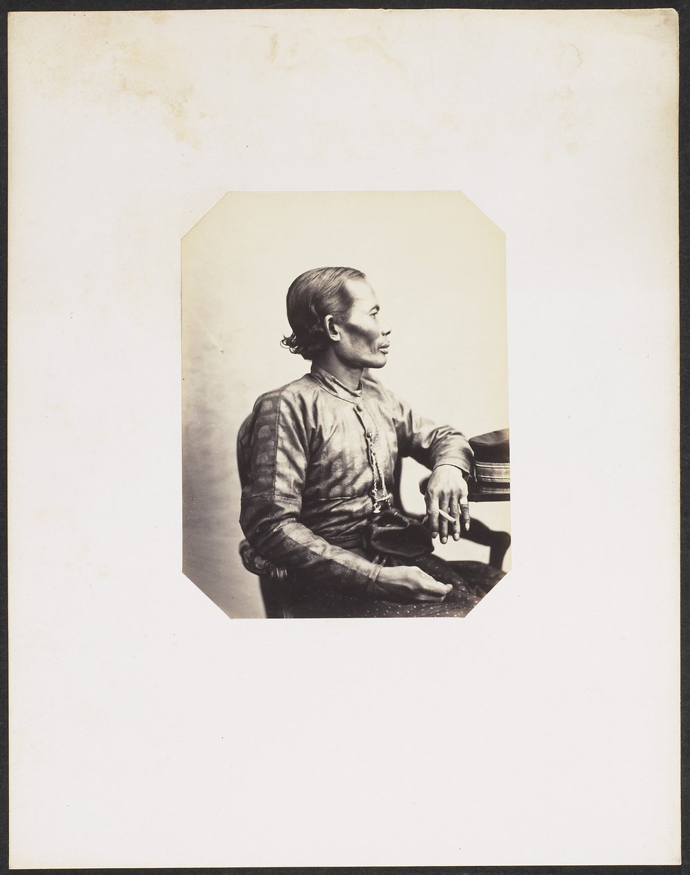 Khounraxassombat, 38 år gammal av Jacques Philippe and Rousseau Louis  Potteau