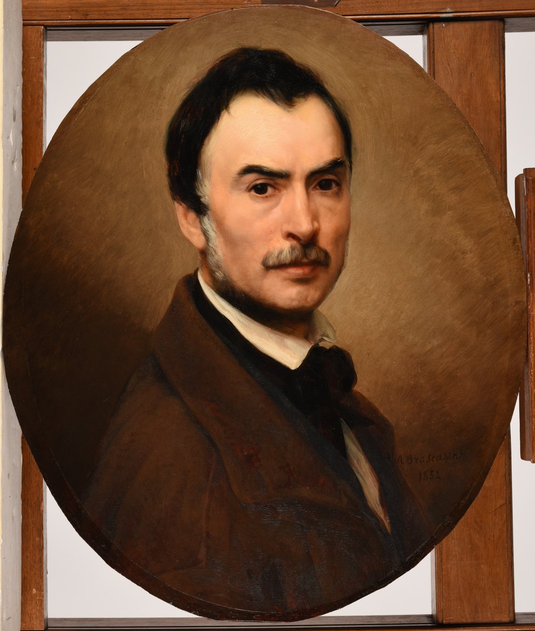 Självporträtt av Jacques Raymond Brascassat