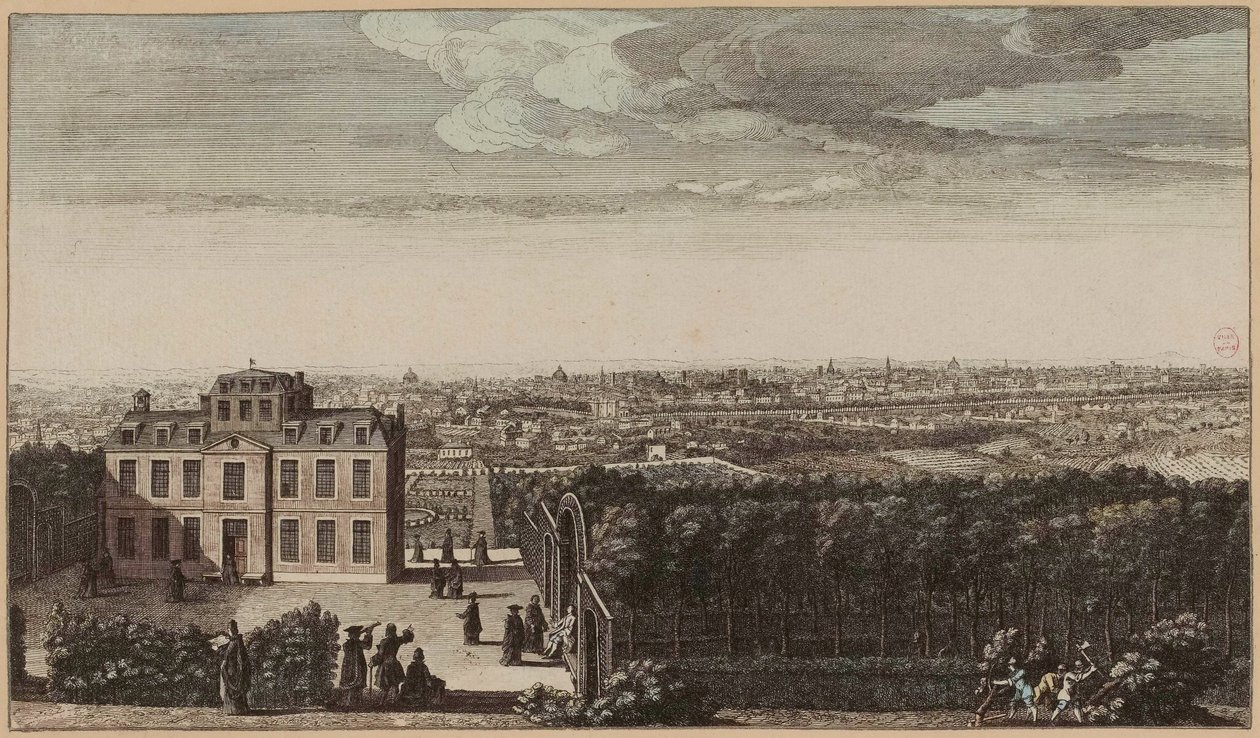 Père de la Chaises hus på Mont-Louis av Jacques Rigaud