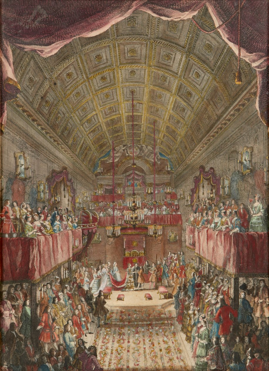 Prinsessan Annes äktenskap med William IV, Prins av Orange av Jacques Rigaud