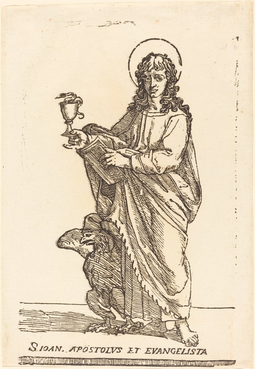 Sankt Johannes av Jacques Stella