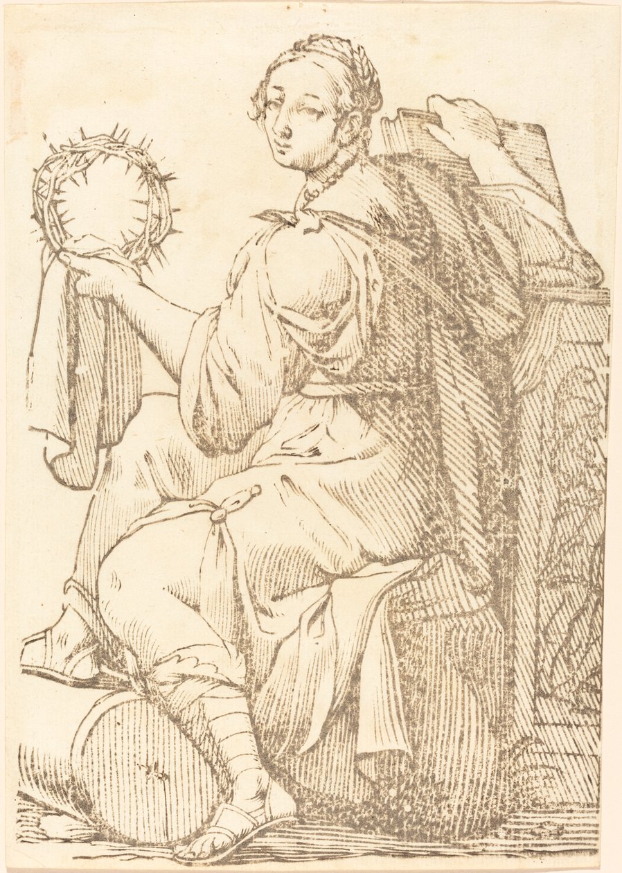 Den delfiska sibylla av Jacques Stella