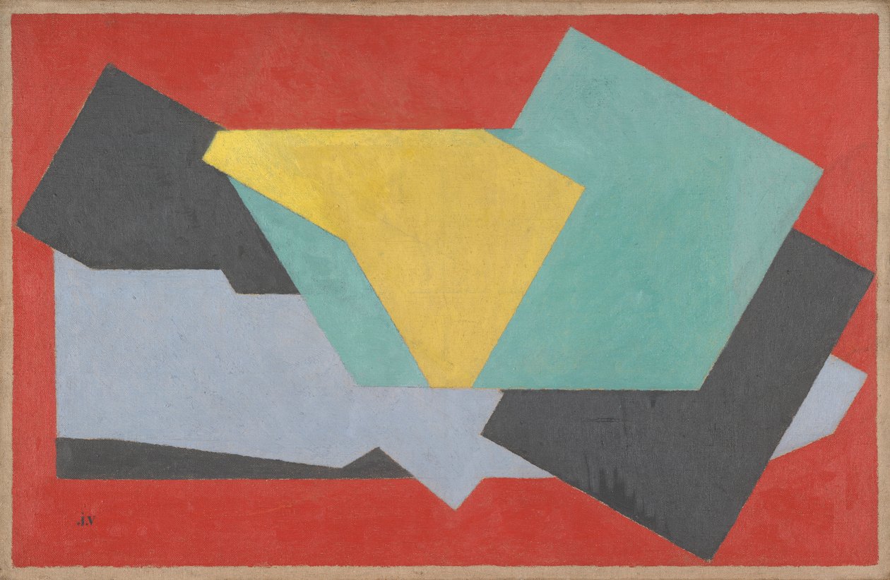 Färgperspektiv (horisontellt) av Jacques Villon