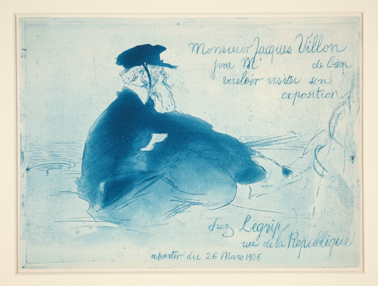 Fågelfångaren av Jacques Villon