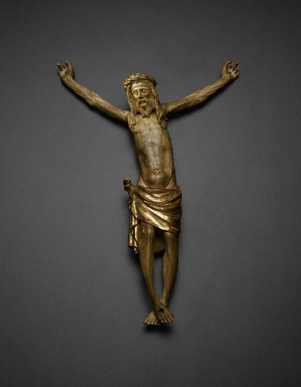 Korpus av Kristus från altartavlan av korsfästelsen, 1391-99 av Jacques de Baerze or Baers