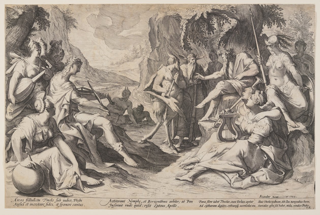 Midas dom av Jacques de Gheyn II