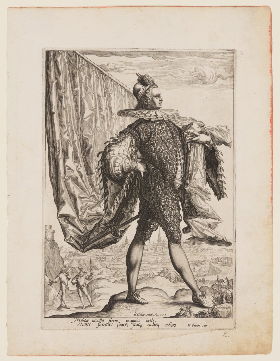 Standardbärare av Jacques de Gheyn II