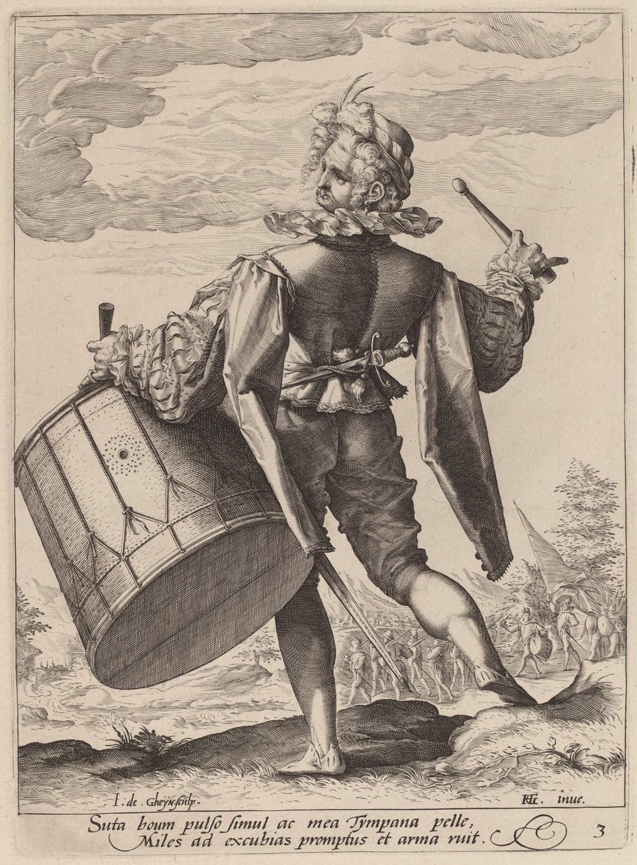 Handelsresande av Jacques de Gheyn II after Hendrik Goltzius
