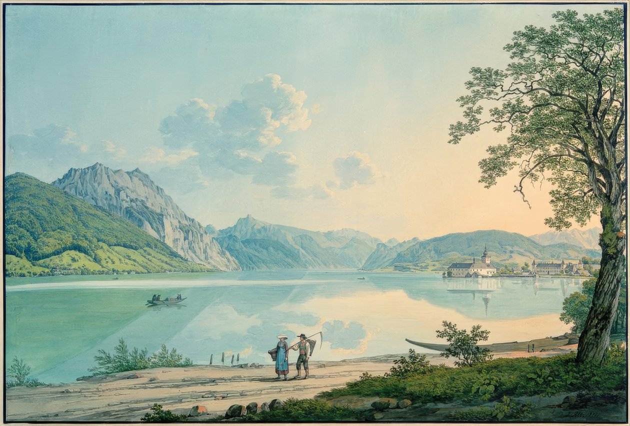 Traunsee av Jakob Alt