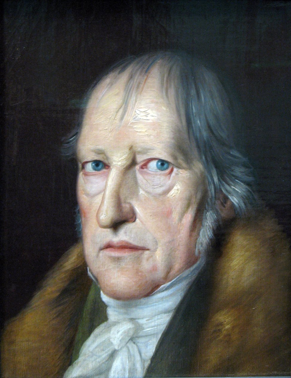 Filosofen Georg Friedrich Wilhelm Hegel av Jakob Schlesinger