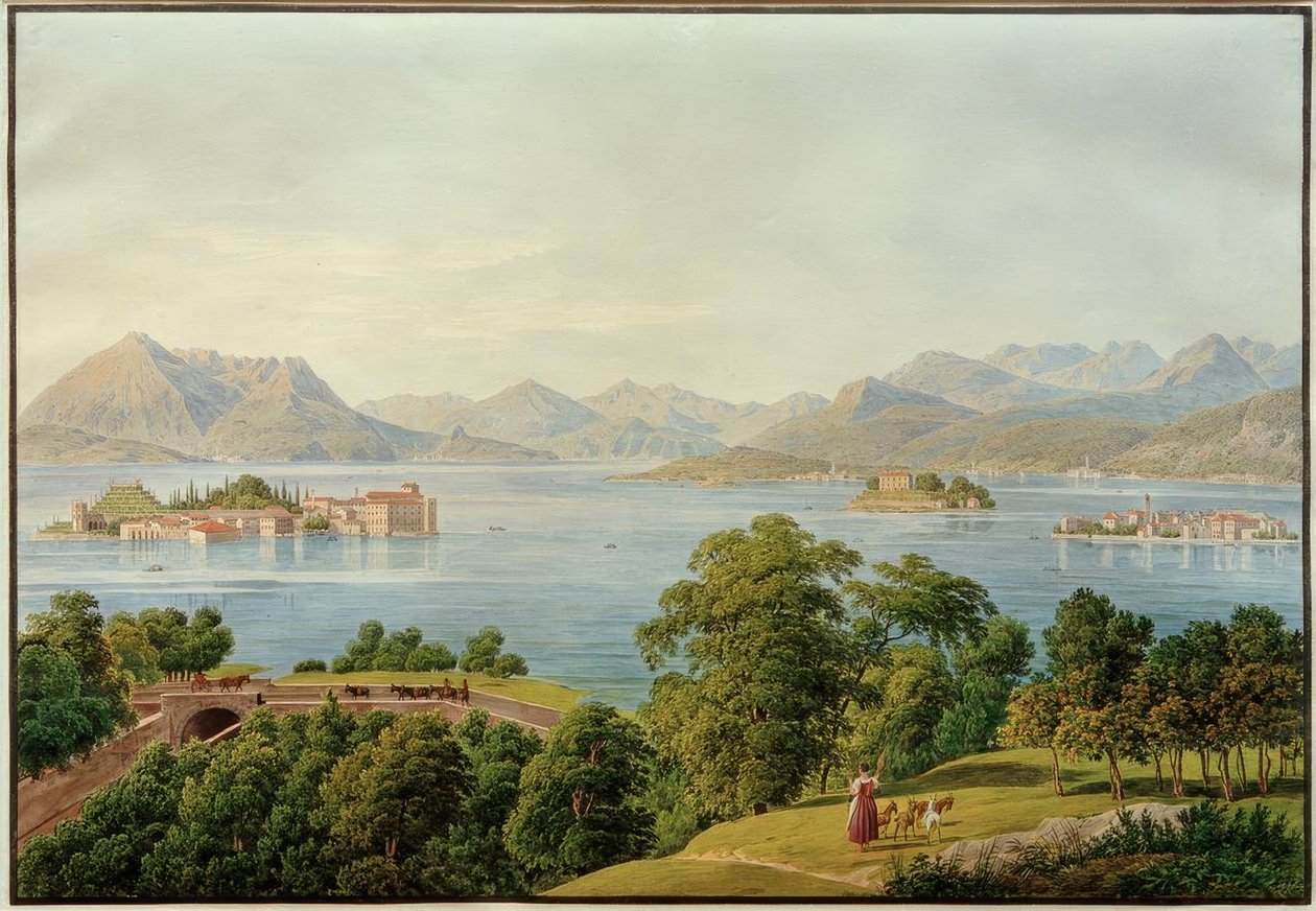 Lago Maggiore (Italien / Schweiz). av Jakob Alt