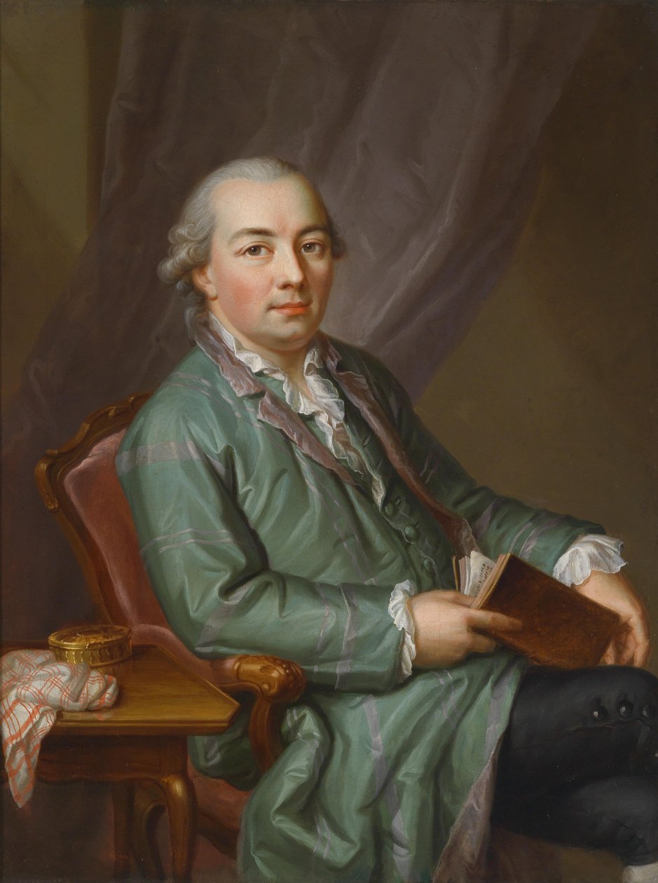 Porträtt av Johannes Jenner (1735-1787) av Jakob Emanuel Handmann