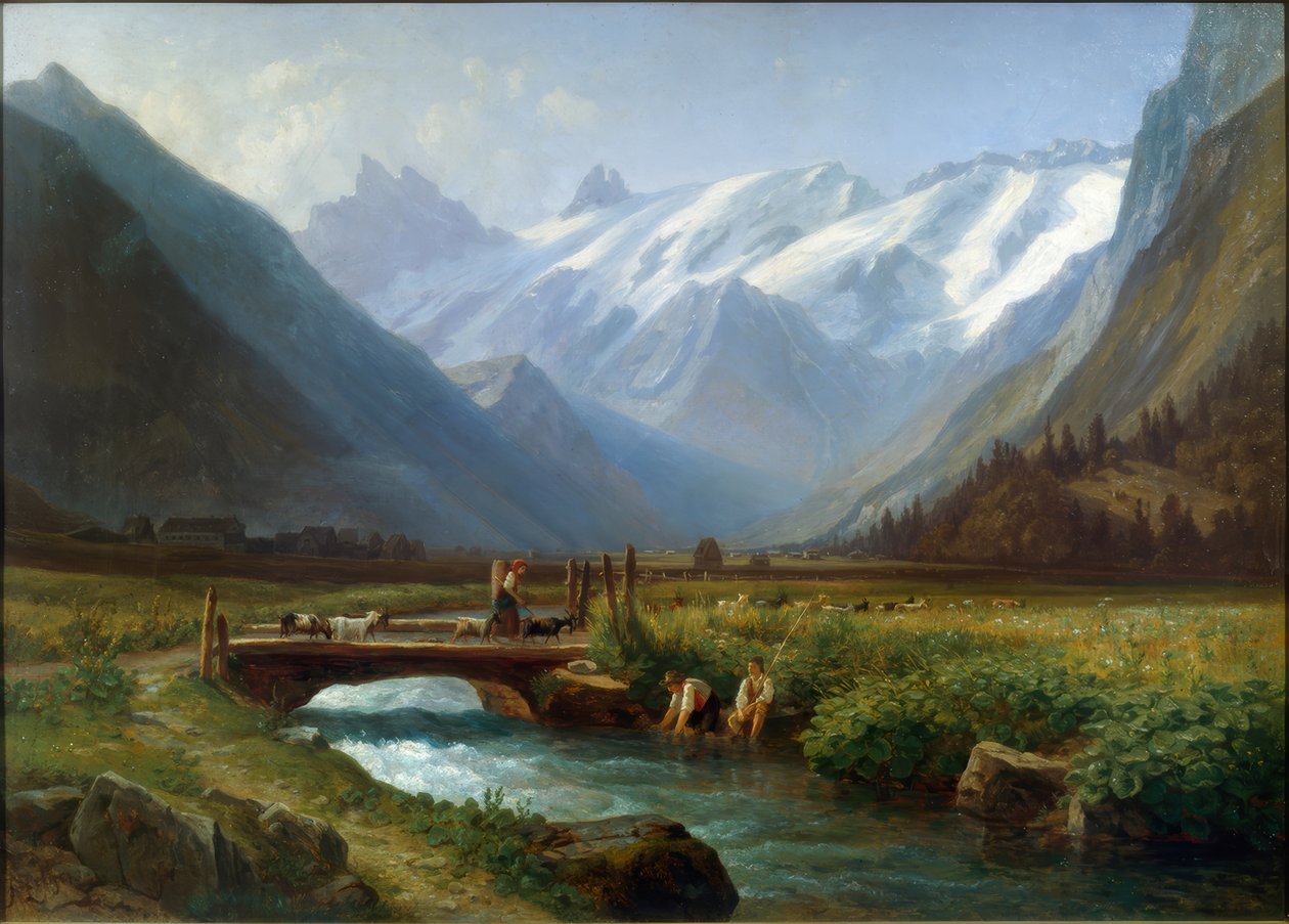 Engelbergdalen av Jakob Joseph Zelger