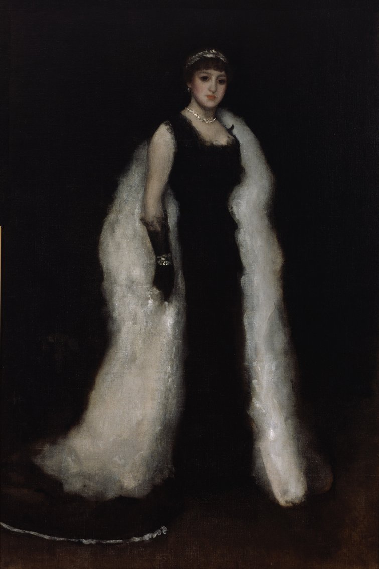 Arrangement in Black, No. 5 av James Abbott McNeill Whistler