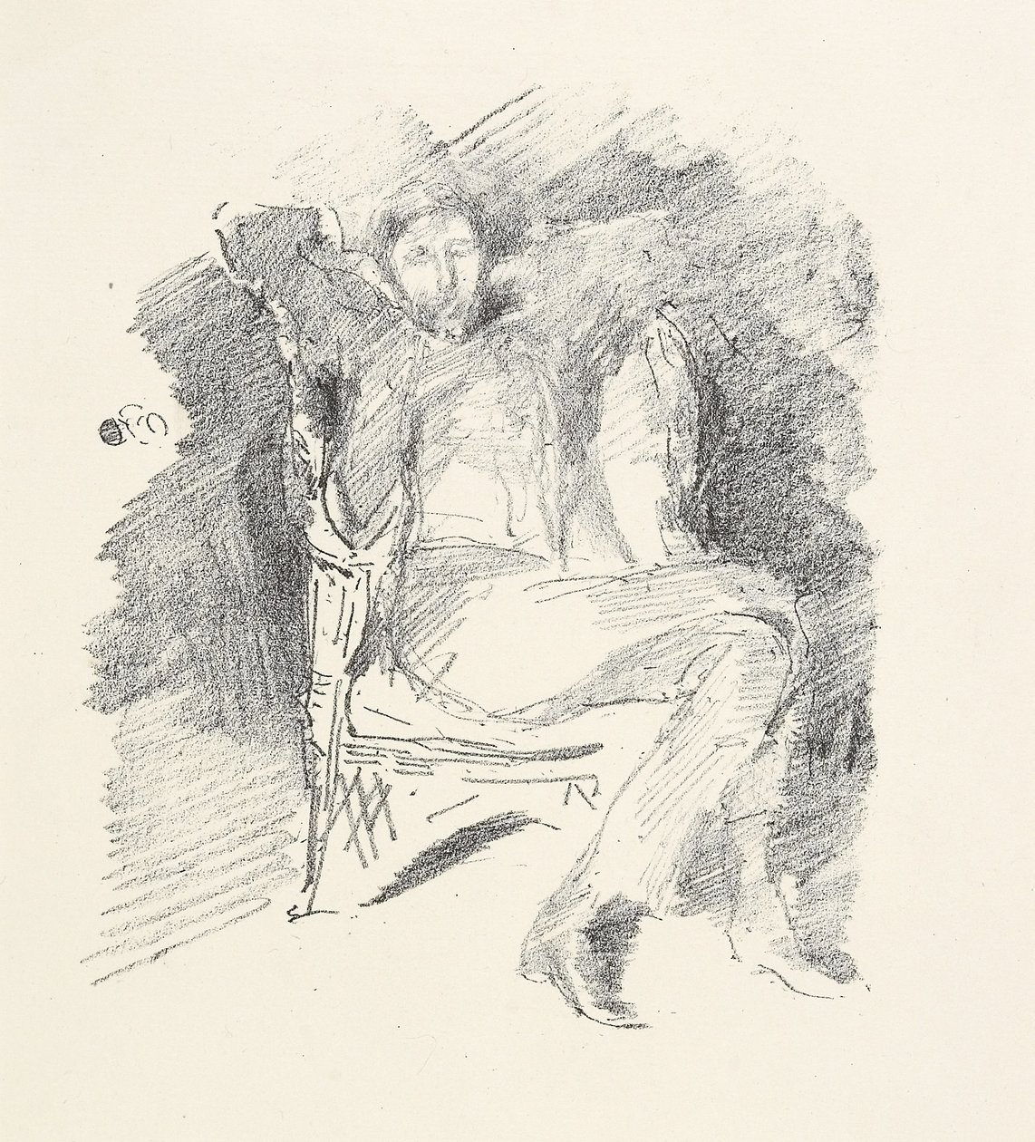 Firelight -Joseph Pennell, nr 1, 1896 av James Abbott McNeill Whistler