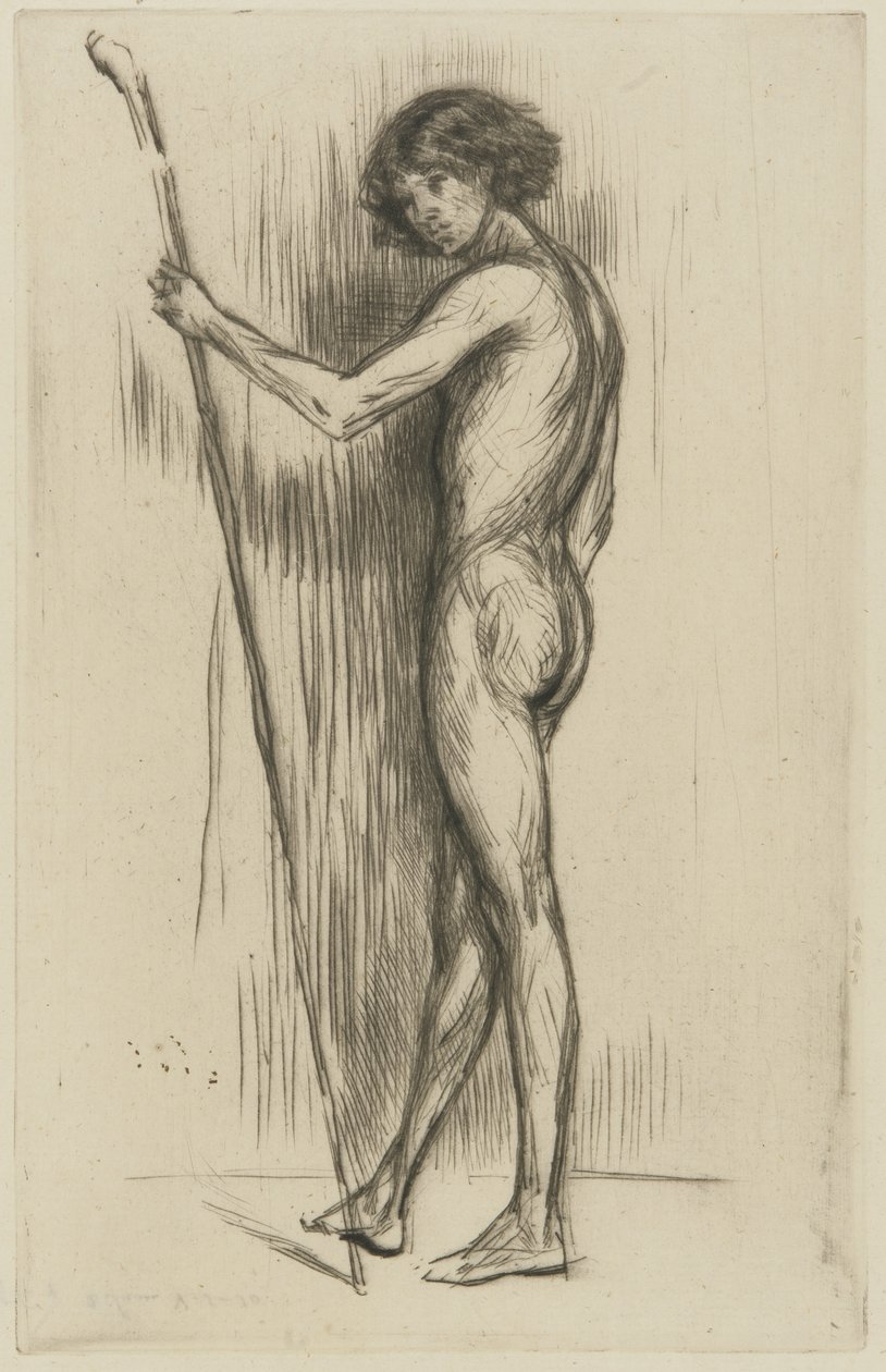 Fosco, 1872 (torrnål på papper) av James Abbott McNeill Whistler