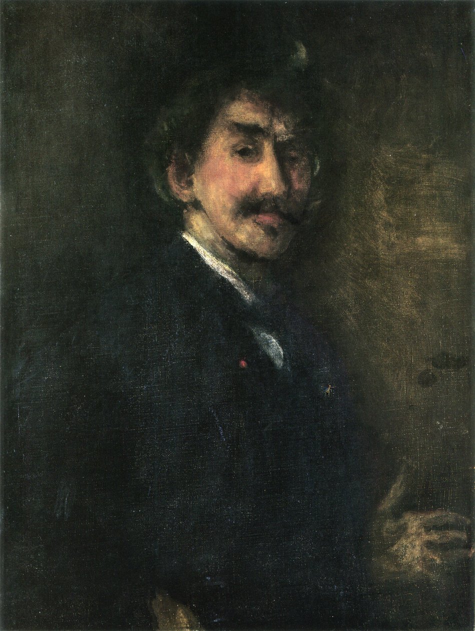 Gold and Brown: Self-Portrait av James Abbott McNeill Whistler
