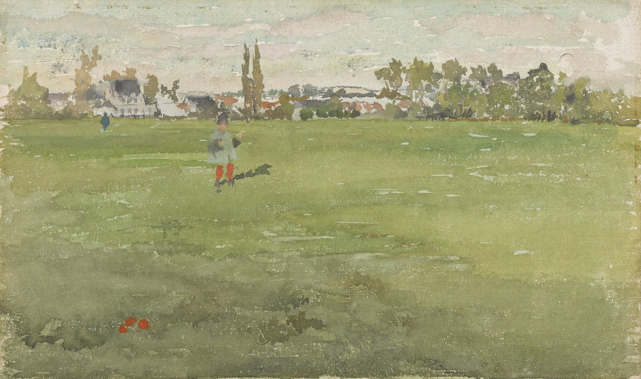 Grönt och silver- Beaulieu, Touraine av James Abbott McNeill Whistler