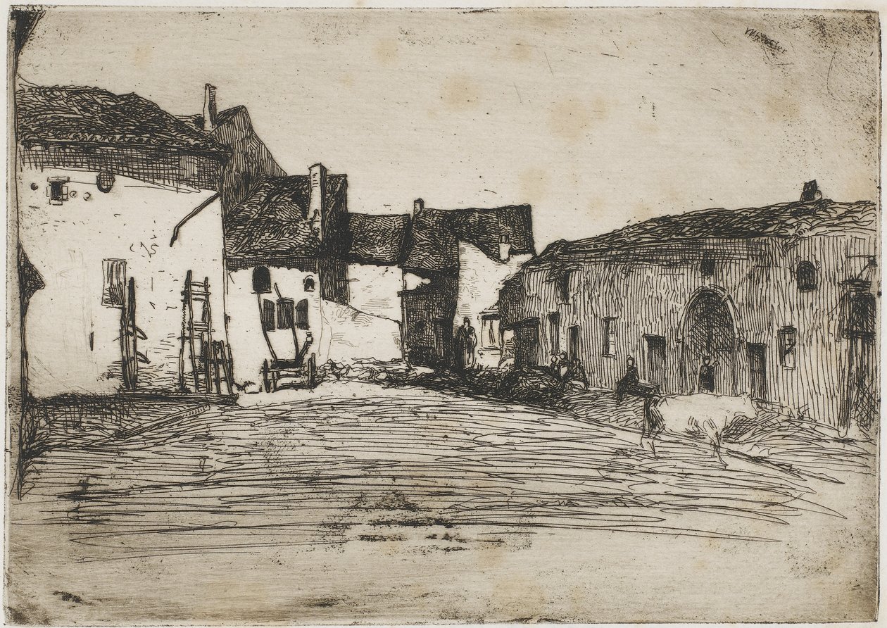 Liverdun, 1858 (etsning på papper) av James Abbott McNeill Whistler