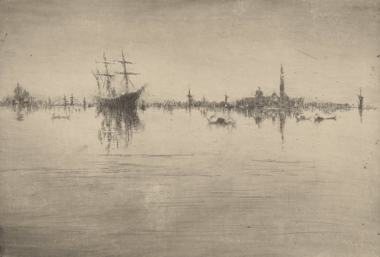 Nocturne av James Abbott McNeill Whistler