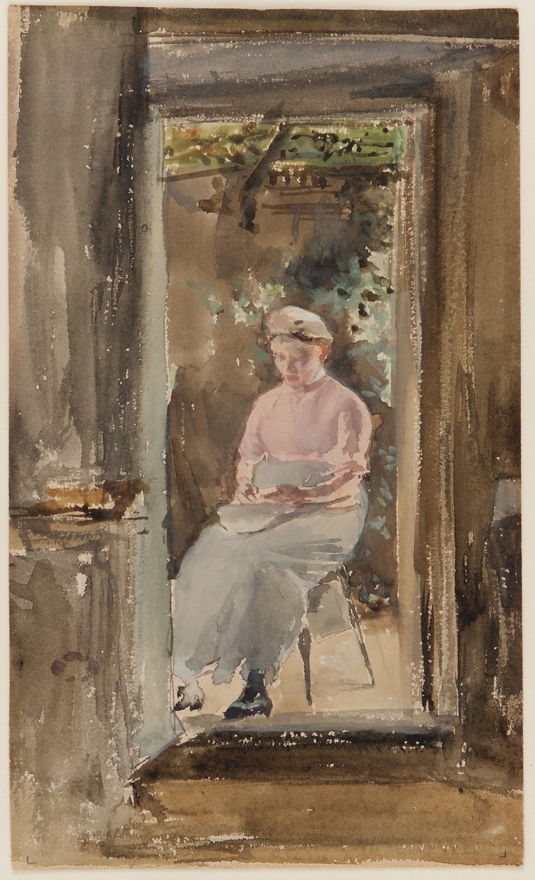 Rosa anteckning: Skalande ärter, 188384 av James Abbott McNeill Whistler