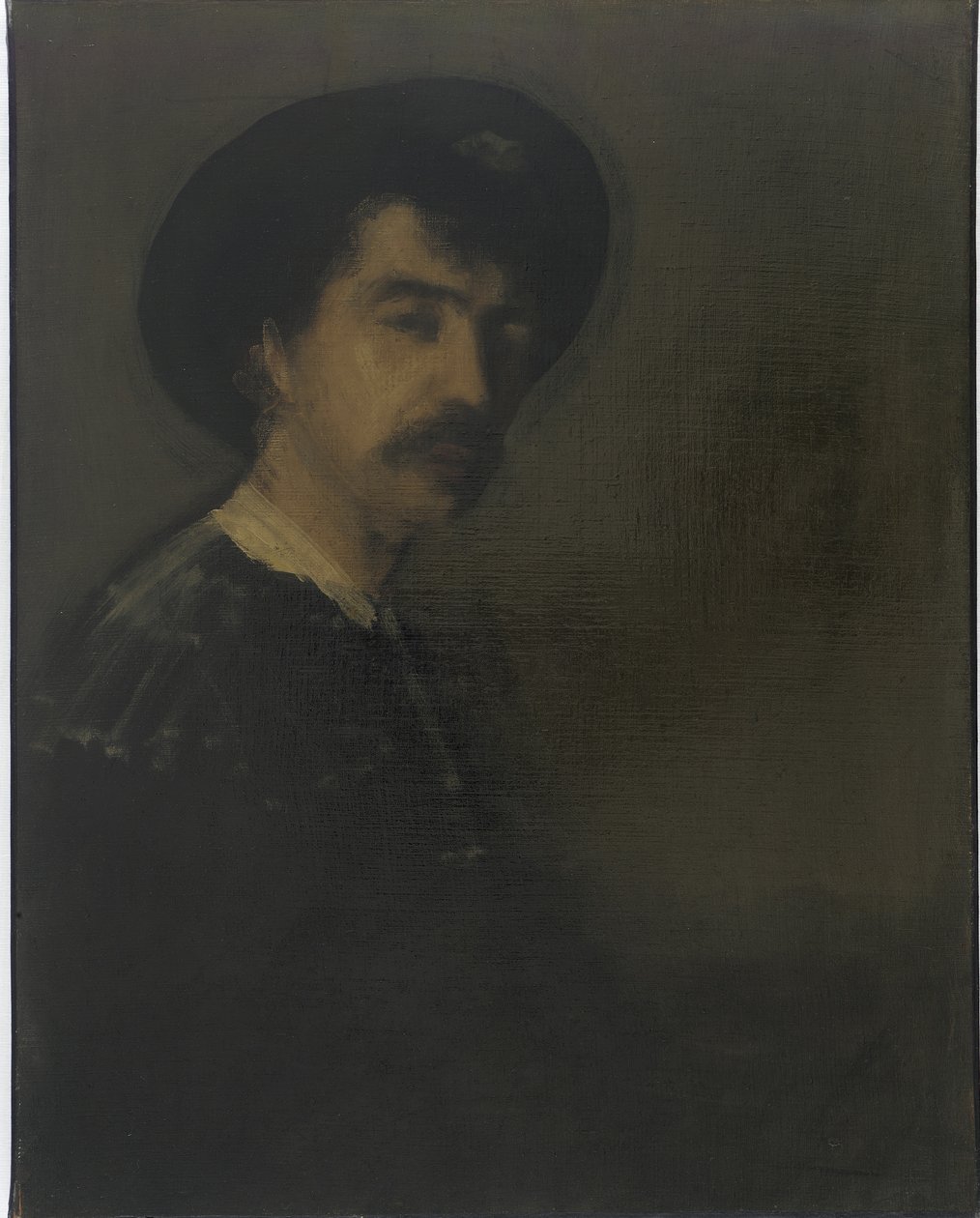 Självporträtt, 1870-75 av James Abbott McNeill Whistler