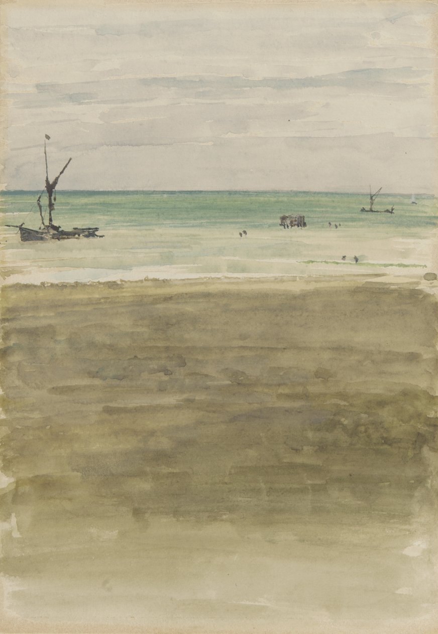 Badarna, 188384 av James Abbott McNeill Whistler