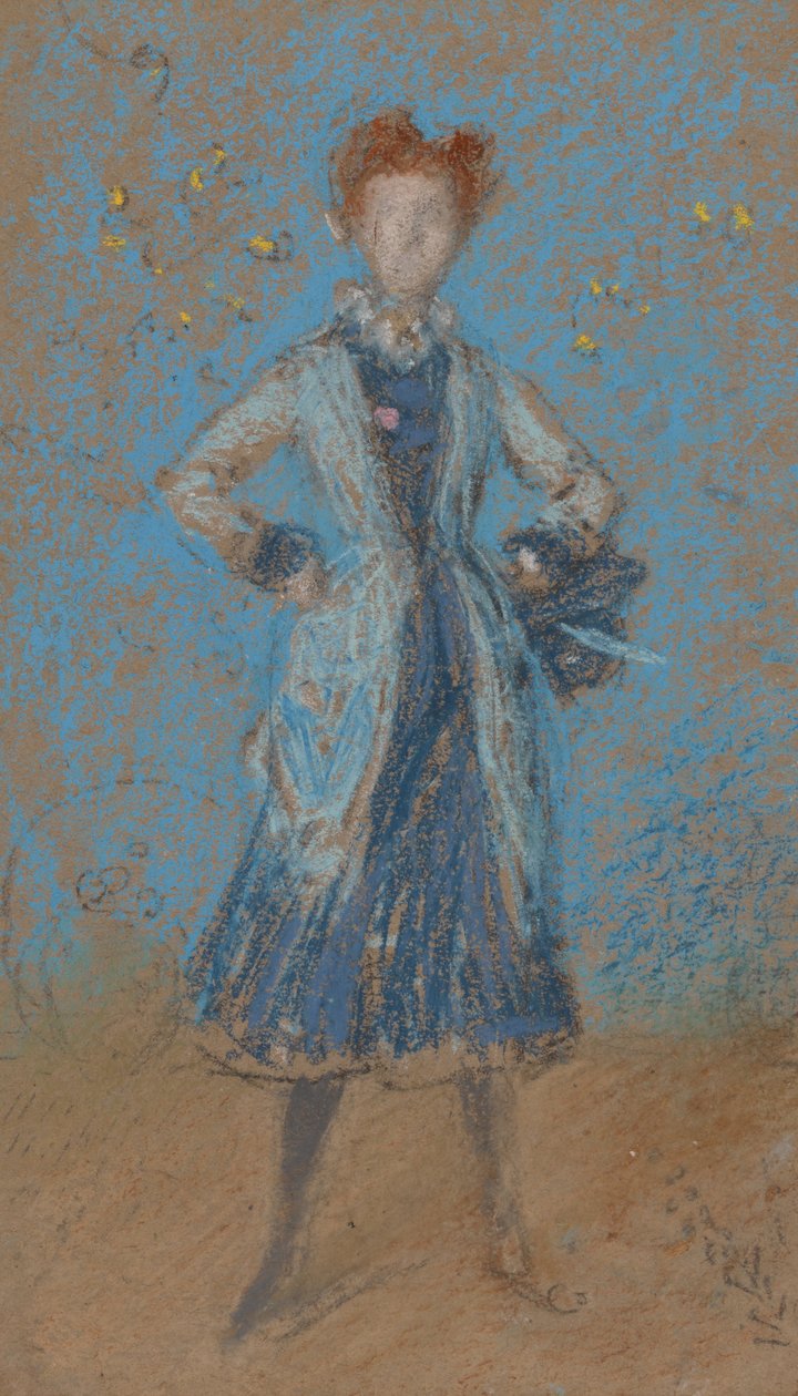 Den blå flickan av James Abbott McNeill Whistler