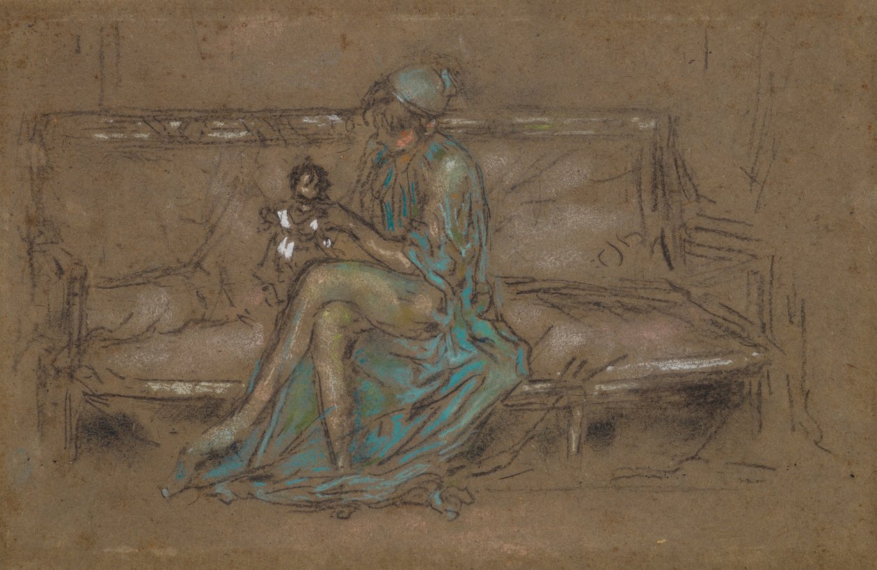 Den gröna kepsen av James Abbott McNeill Whistler