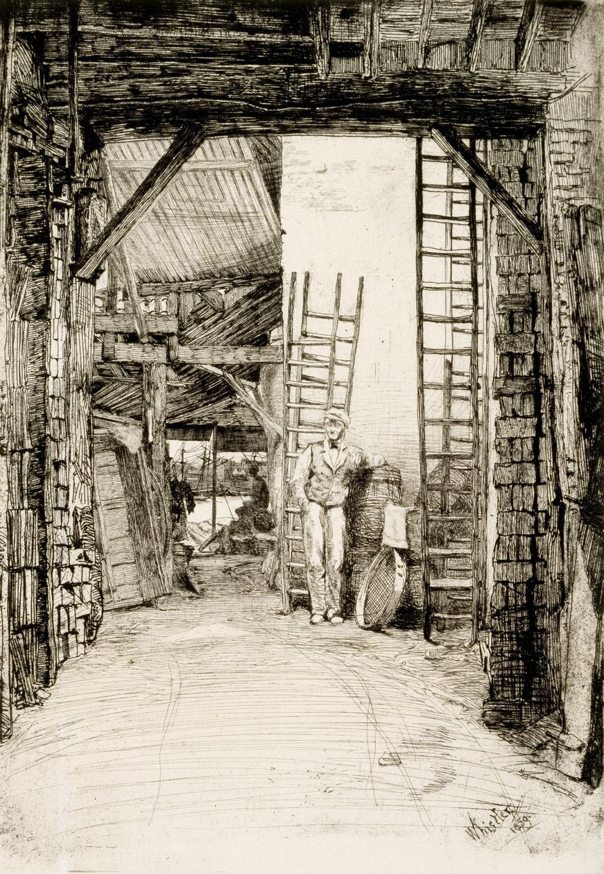 Kalkbrännaren av James Abbott McNeill Whistler