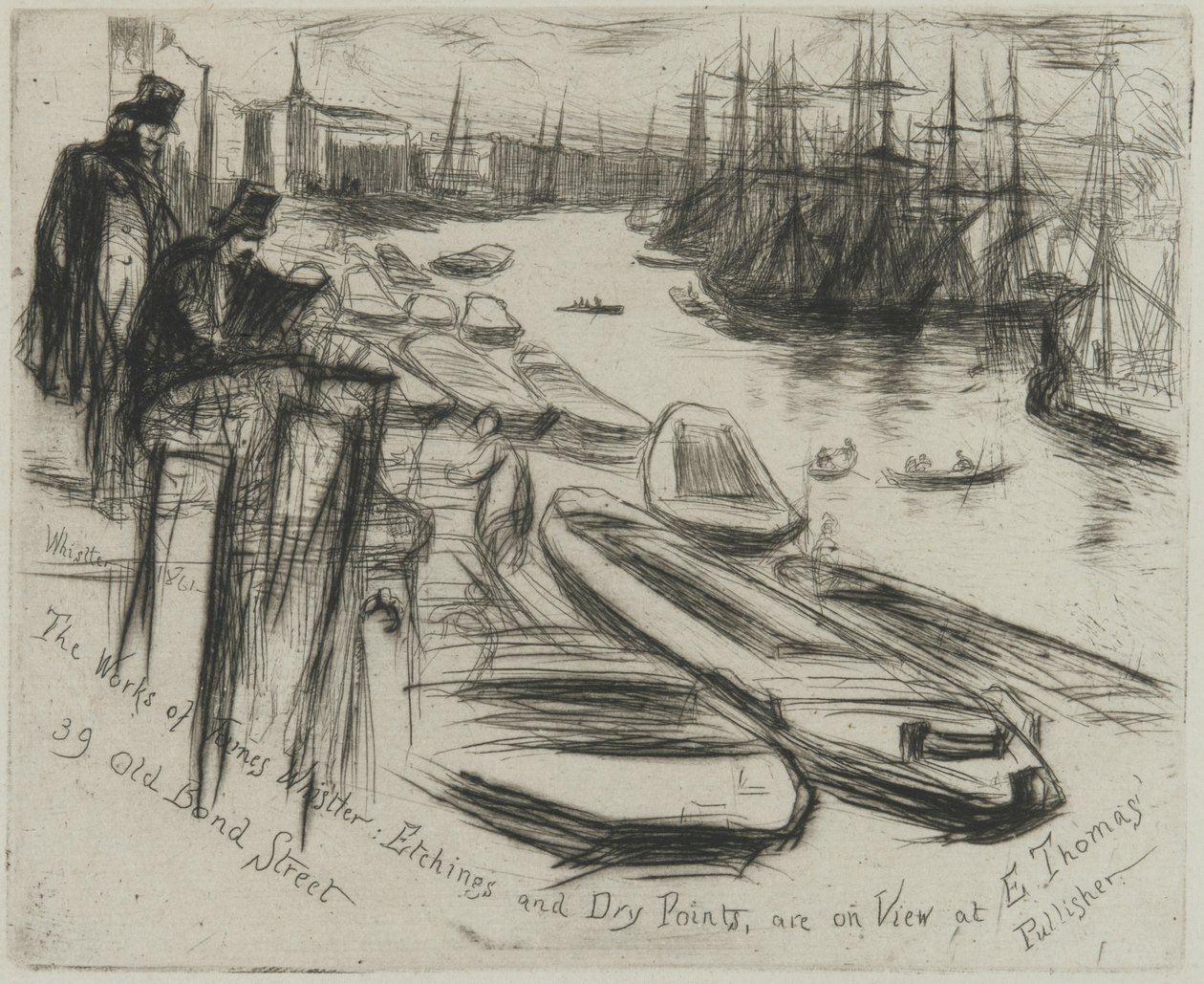 The Little Pool, 1861 (etsning på papper) av James Abbott McNeill Whistler