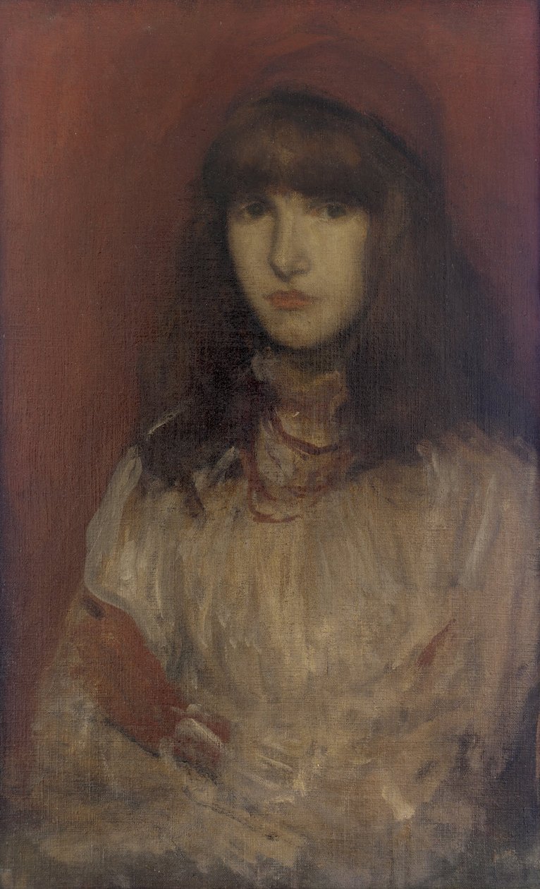 Den lilla röda handsken av James Abbott McNeill Whistler