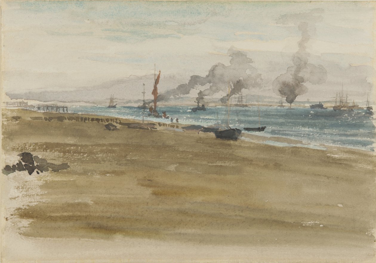 Flodmynningen, 187677 av James Abbott McNeill Whistler