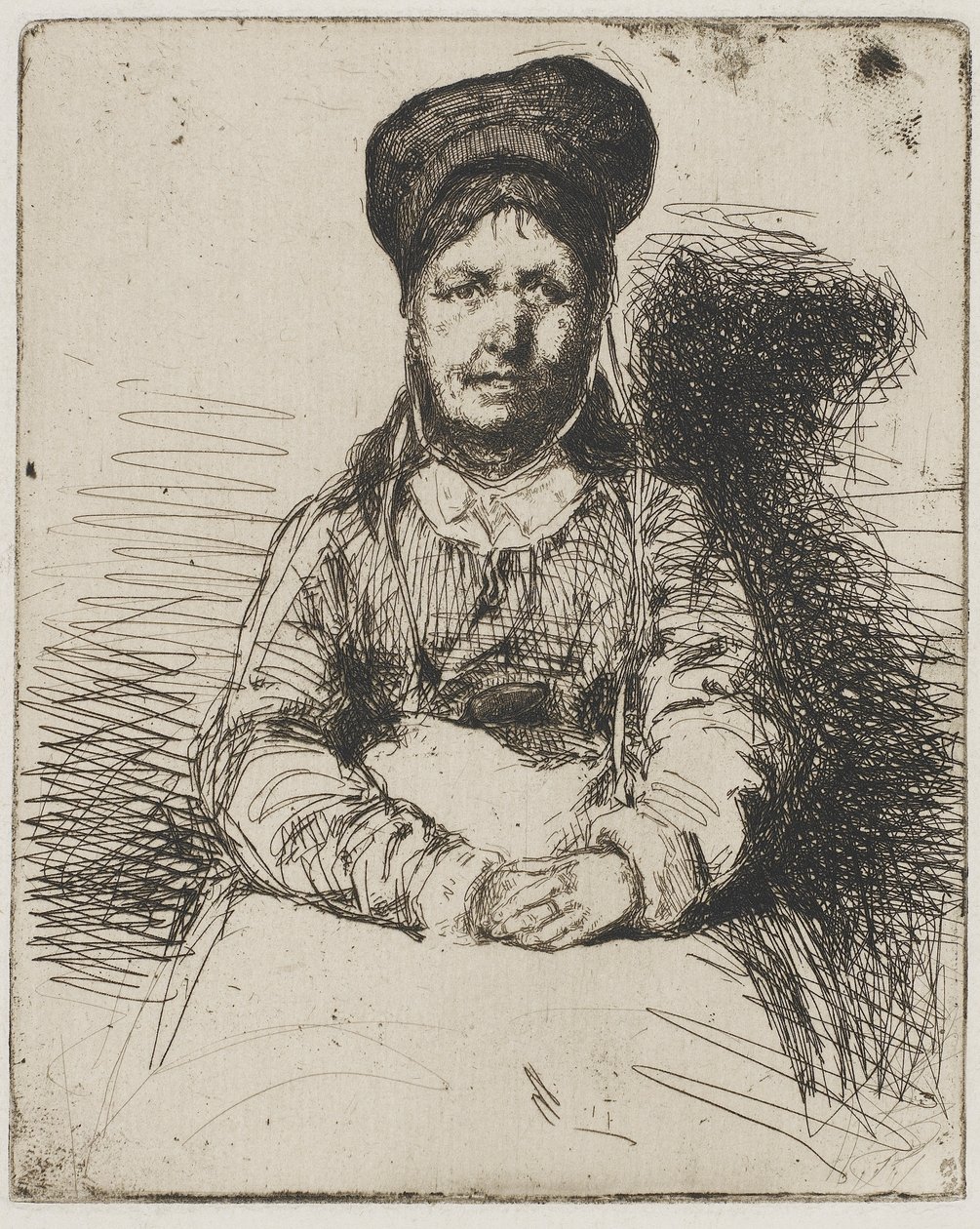 Tinker, 1858 (etsning på papper) av James Abbott McNeill Whistler