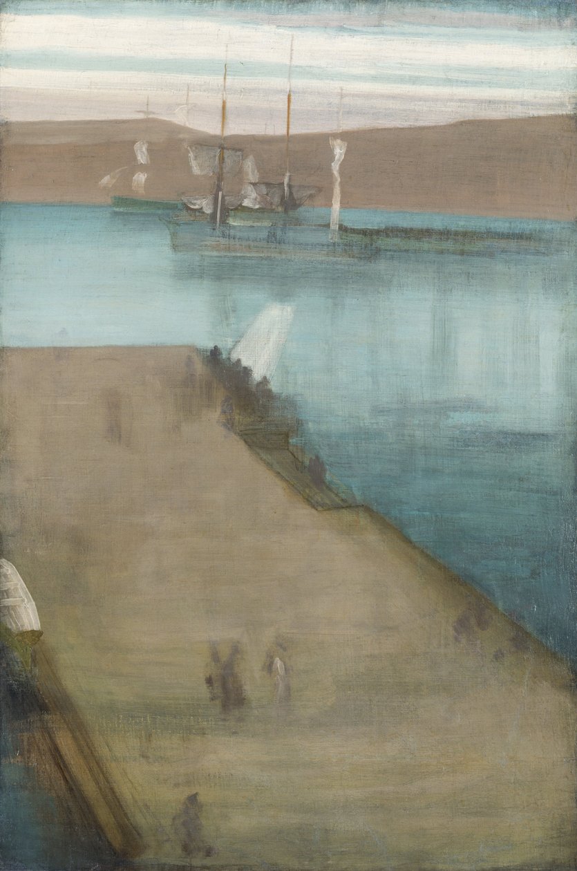 Valparaiso hamn av James Abbott McNeill Whistler