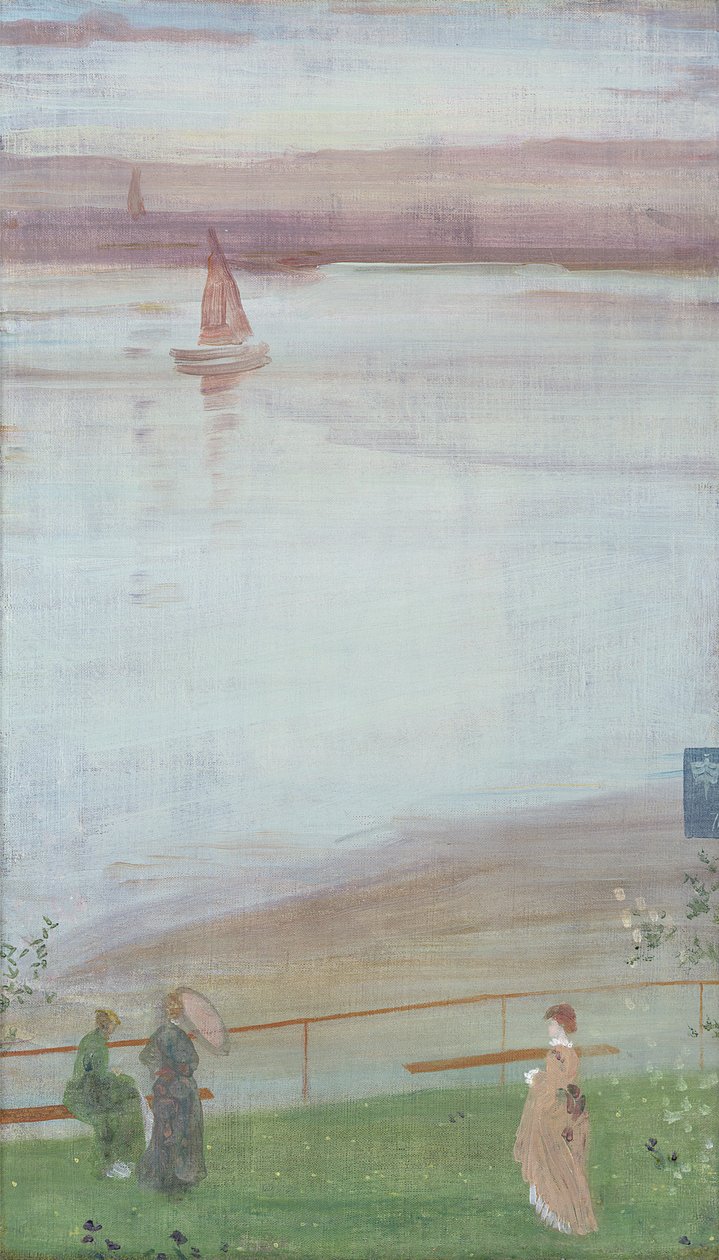 Variationer i violett och grönt, 1871 av James Abbott McNeill Whistler